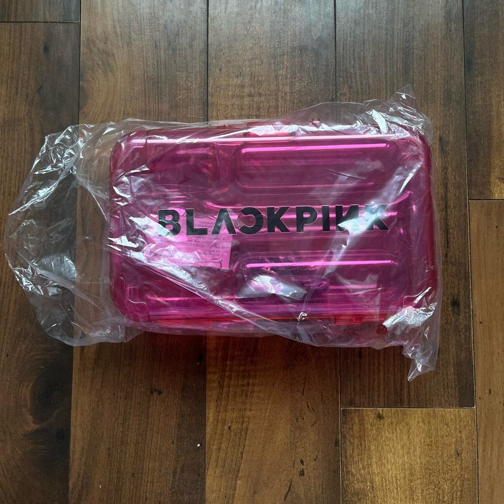 Black Pink Clear Bag & Reusable Bag
